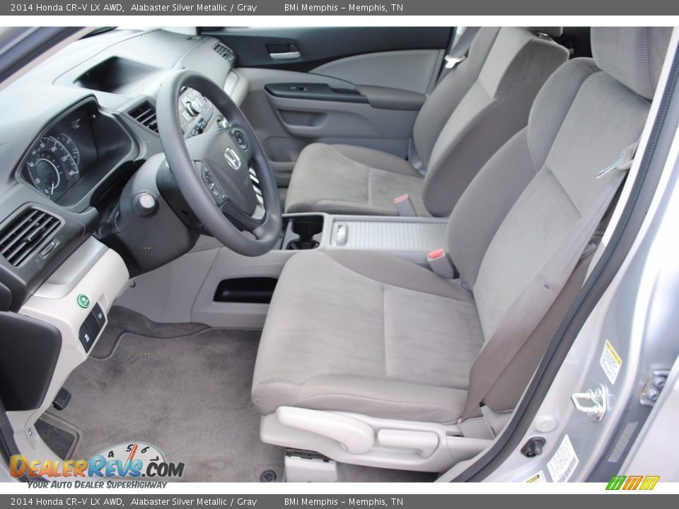 Front Seat of 2014 Honda CR-V LX AWD Photo #11