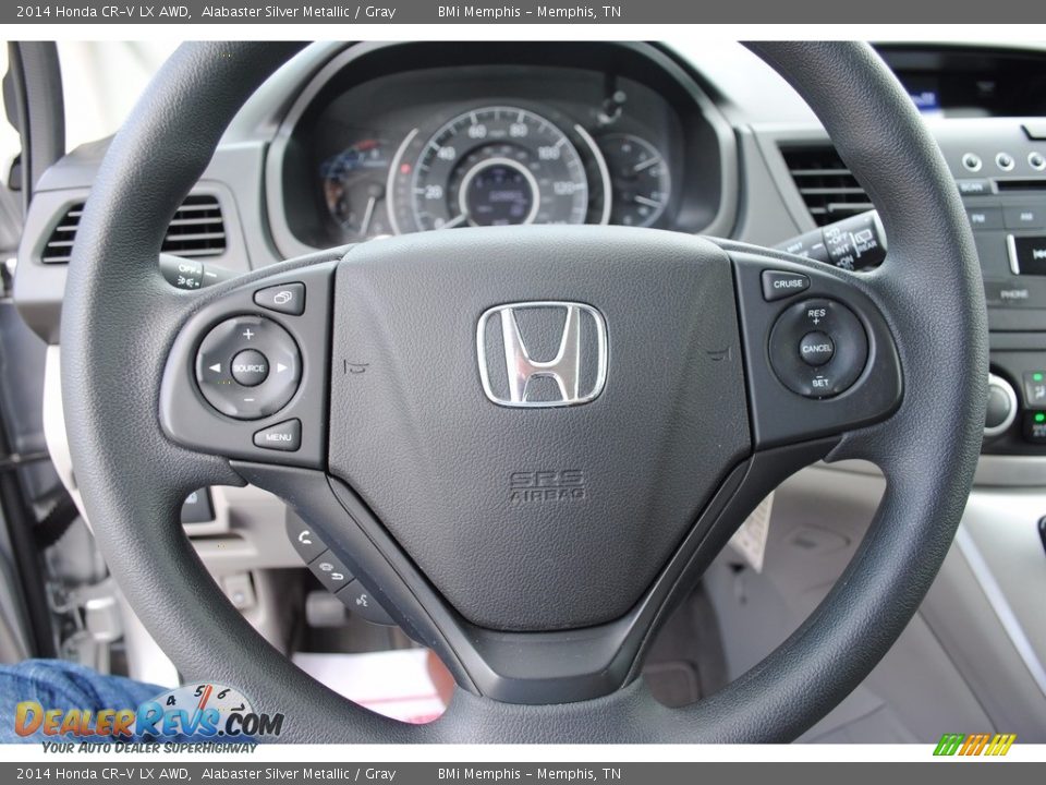 2014 Honda CR-V LX AWD Steering Wheel Photo #13
