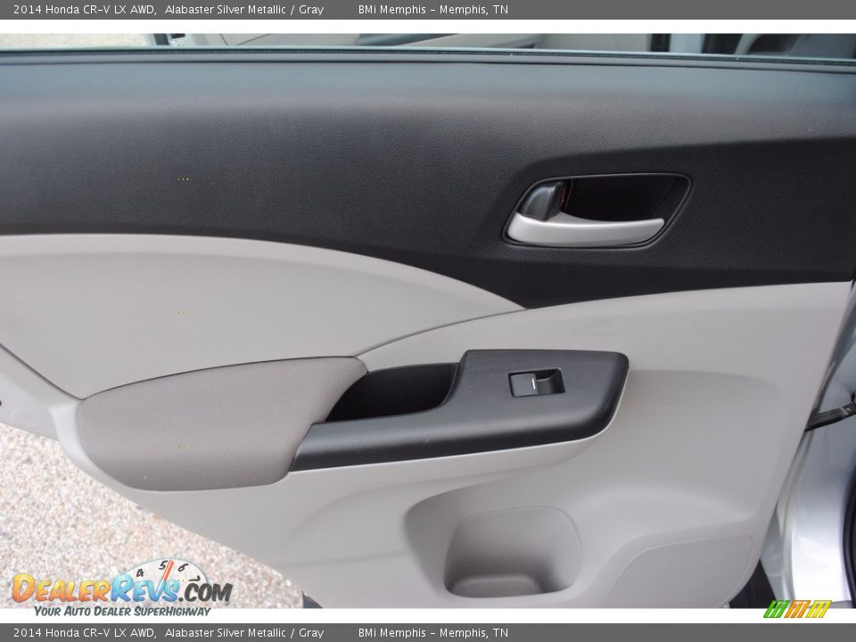 2014 Honda CR-V LX AWD Alabaster Silver Metallic / Gray Photo #20