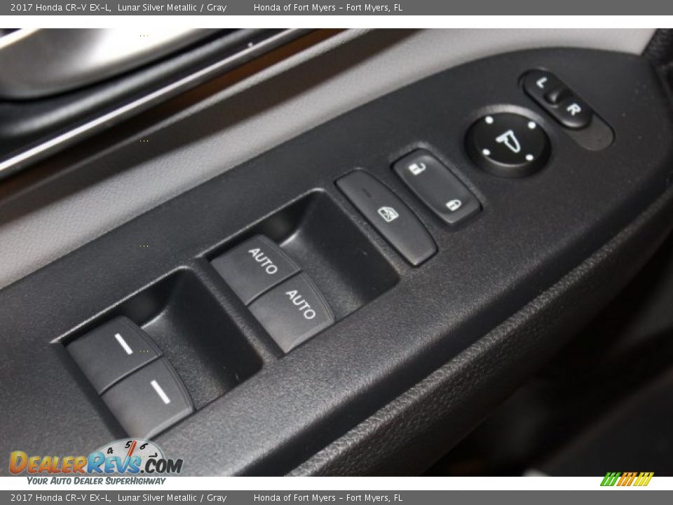 2017 Honda CR-V EX-L Lunar Silver Metallic / Gray Photo #8
