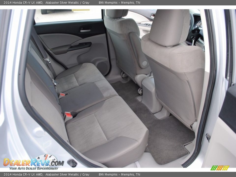 Rear Seat of 2014 Honda CR-V LX AWD Photo #23