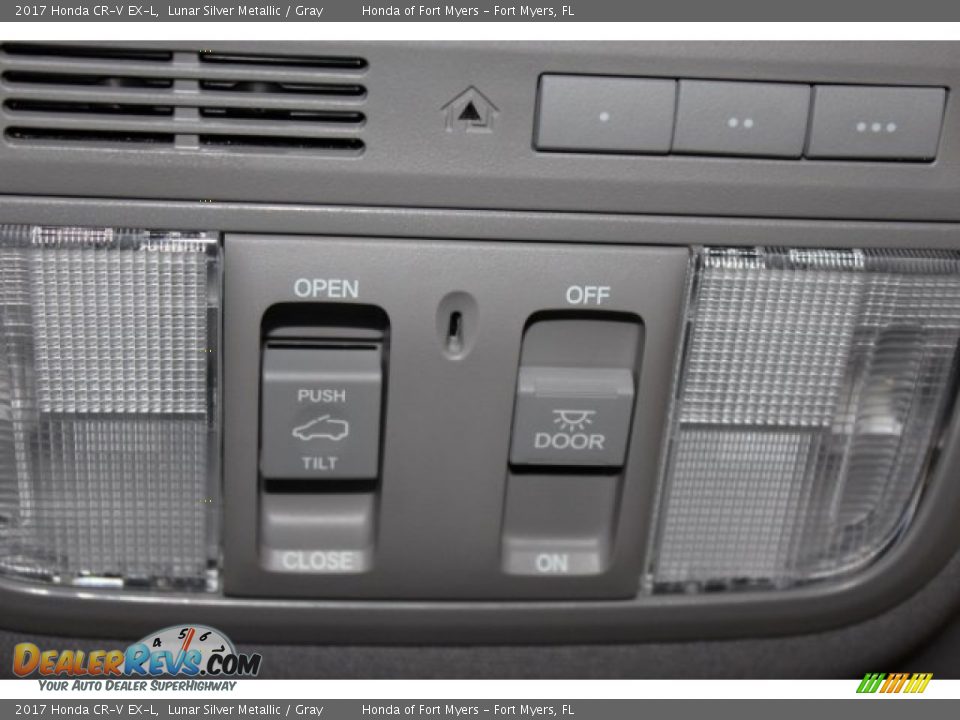 2017 Honda CR-V EX-L Lunar Silver Metallic / Gray Photo #22