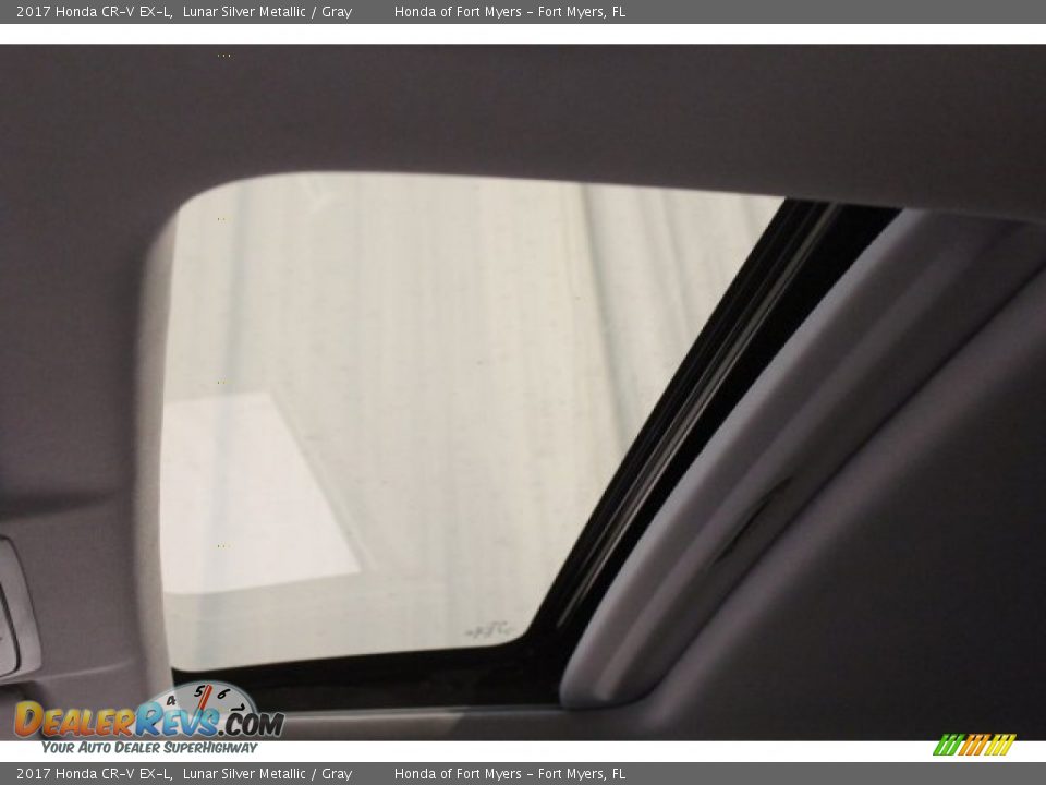 2017 Honda CR-V EX-L Lunar Silver Metallic / Gray Photo #23