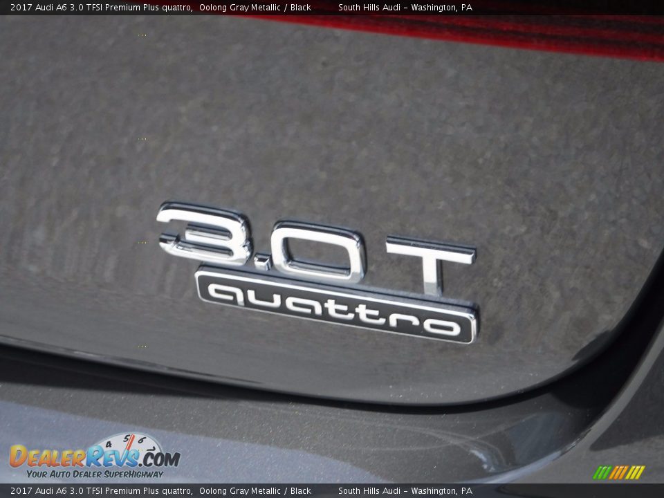 2017 Audi A6 3.0 TFSI Premium Plus quattro Oolong Gray Metallic / Black Photo #17