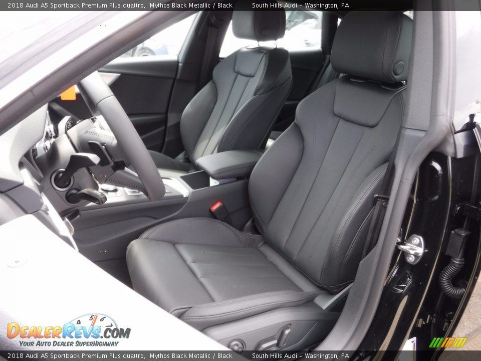 Front Seat of 2018 Audi A5 Sportback Premium Plus quattro Photo #18
