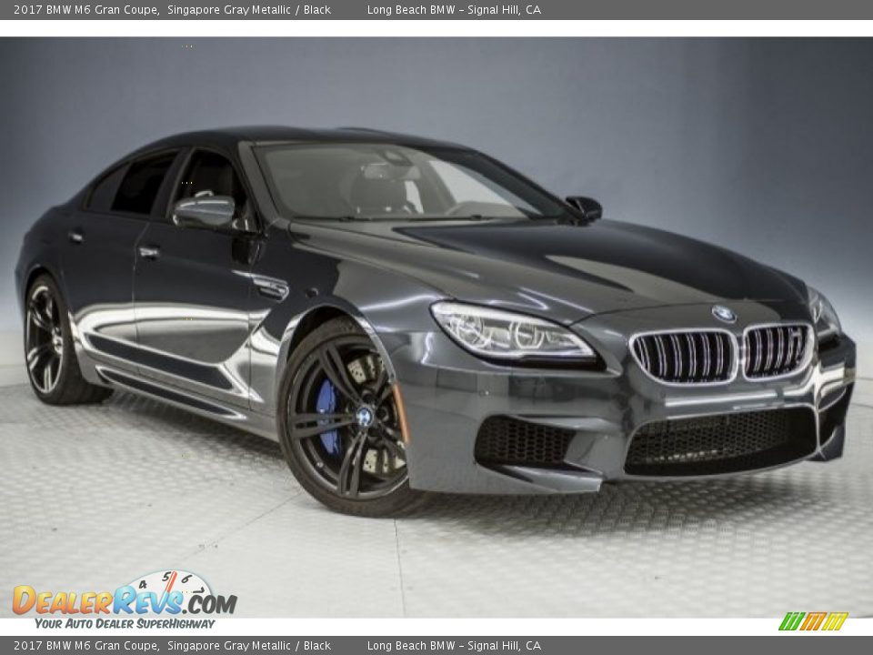 Singapore Gray Metallic 2017 BMW M6 Gran Coupe Photo #12