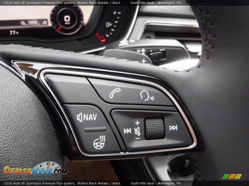 Controls of 2018 Audi A5 Sportback Premium Plus quattro Photo #30