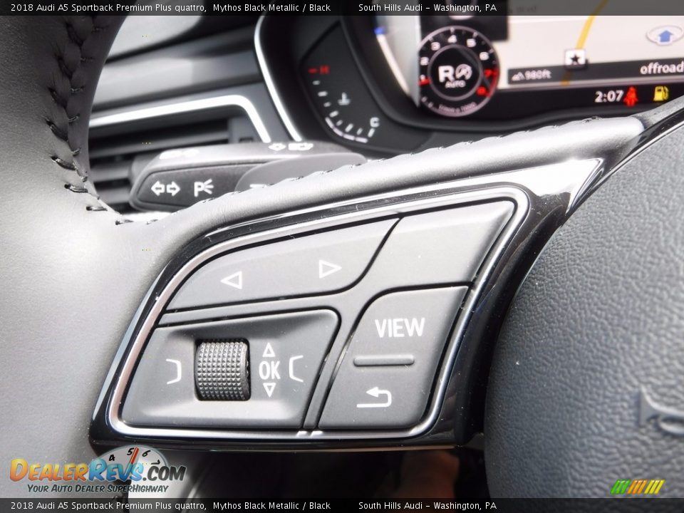 Controls of 2018 Audi A5 Sportback Premium Plus quattro Photo #31