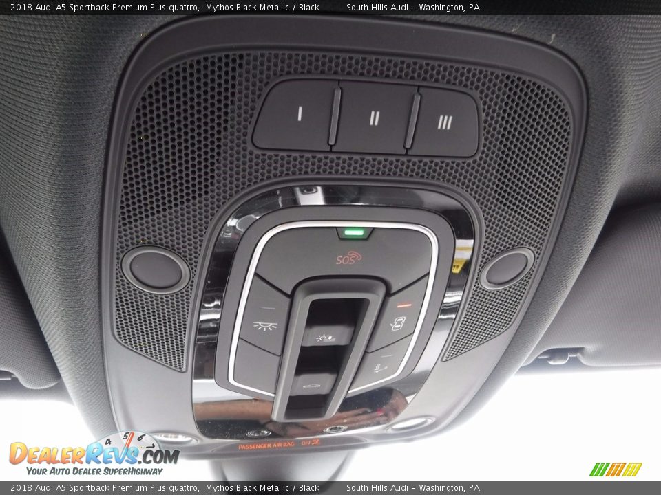 Controls of 2018 Audi A5 Sportback Premium Plus quattro Photo #32