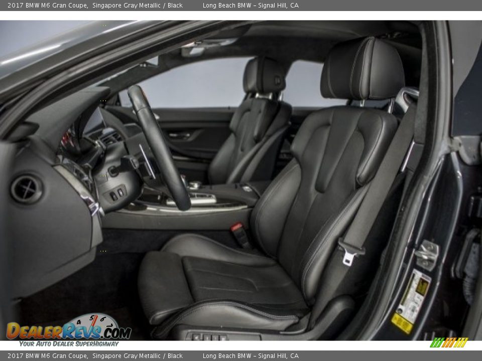 Front Seat of 2017 BMW M6 Gran Coupe Photo #28
