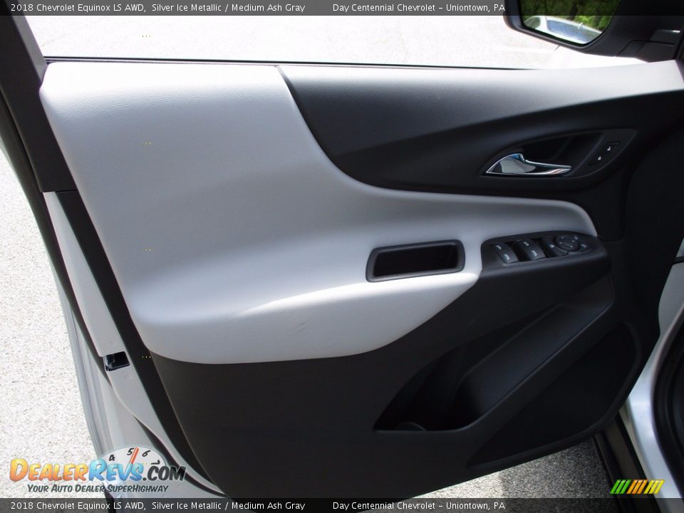 2018 Chevrolet Equinox LS AWD Silver Ice Metallic / Medium Ash Gray Photo #11