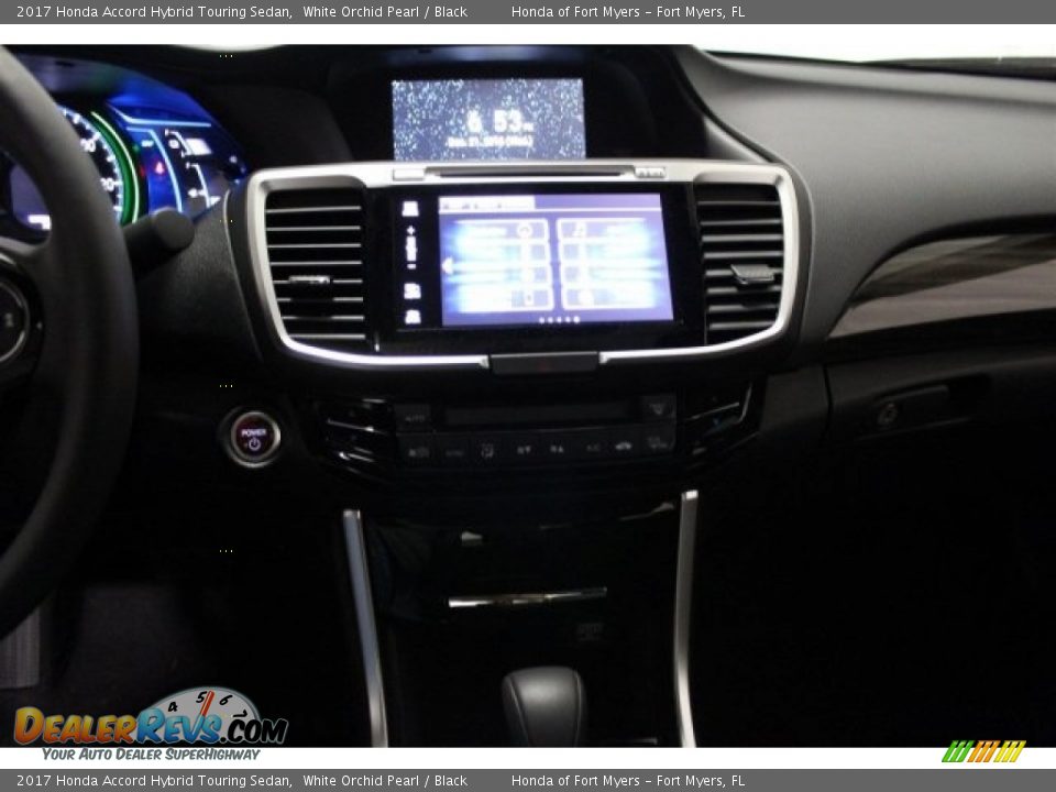 2017 Honda Accord Hybrid Touring Sedan White Orchid Pearl / Black Photo #18