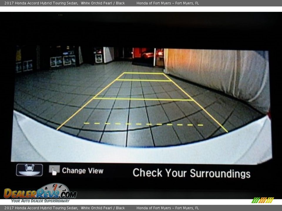2017 Honda Accord Hybrid Touring Sedan White Orchid Pearl / Black Photo #20