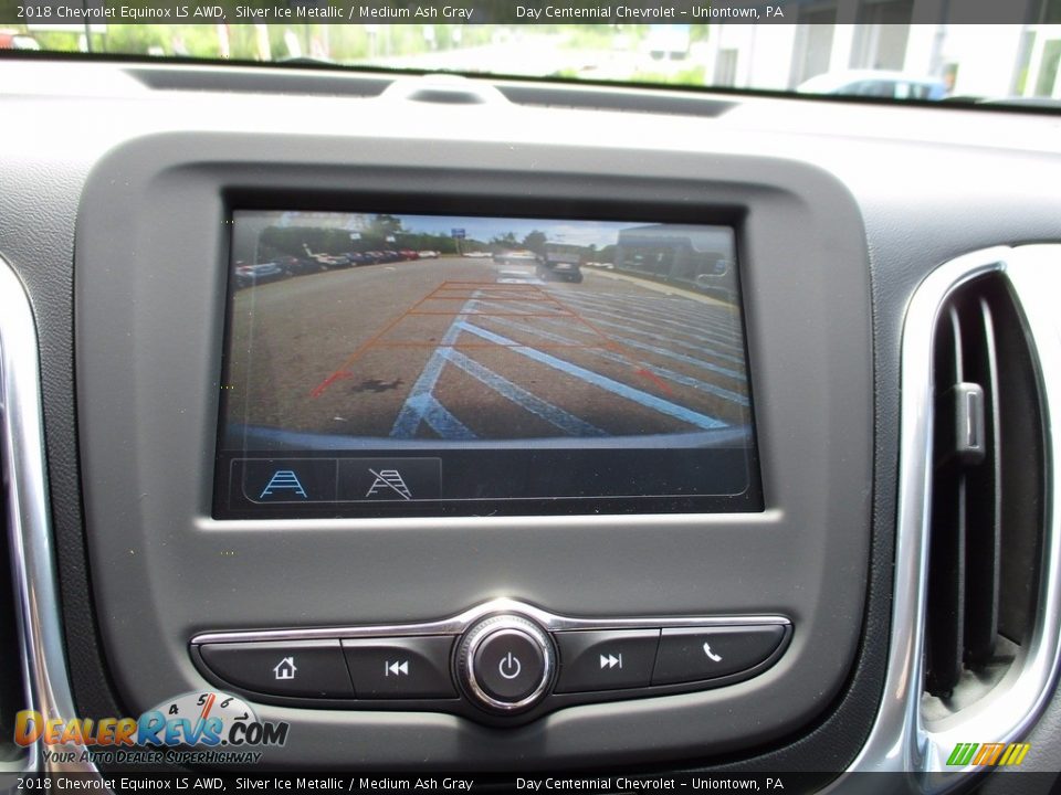 2018 Chevrolet Equinox LS AWD Silver Ice Metallic / Medium Ash Gray Photo #17