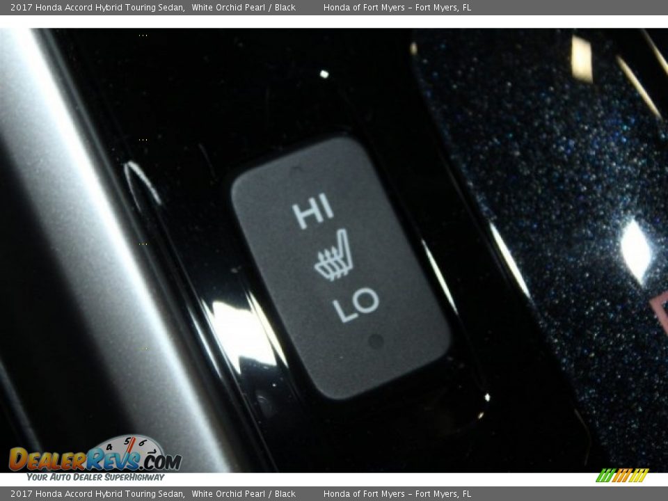 2017 Honda Accord Hybrid Touring Sedan White Orchid Pearl / Black Photo #25