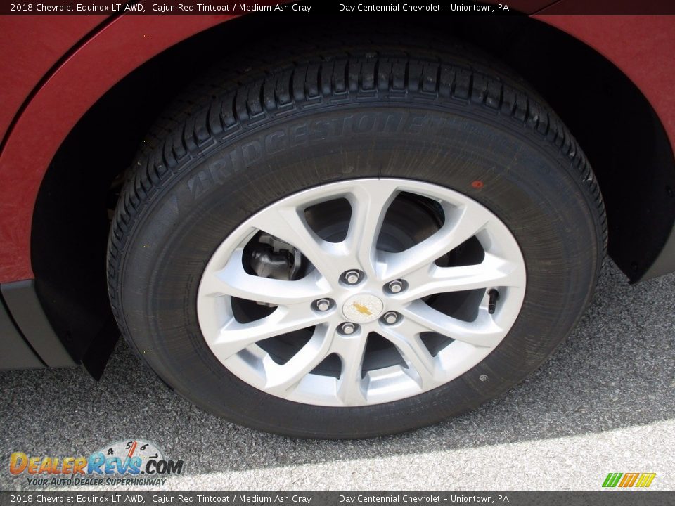 2018 Chevrolet Equinox LT AWD Cajun Red Tintcoat / Medium Ash Gray Photo #3
