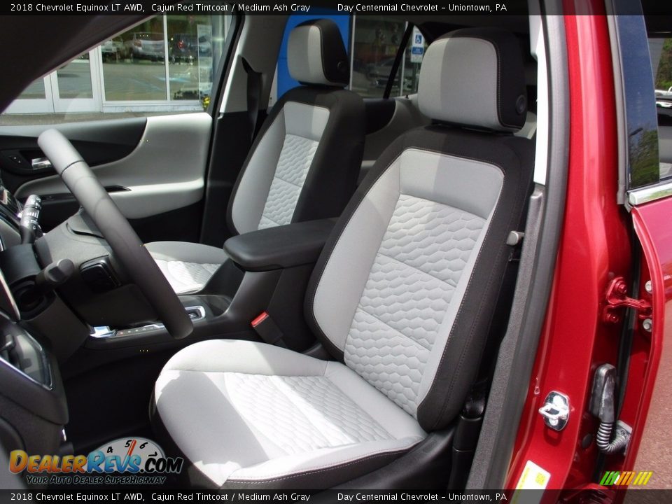 2018 Chevrolet Equinox LT AWD Cajun Red Tintcoat / Medium Ash Gray Photo #13