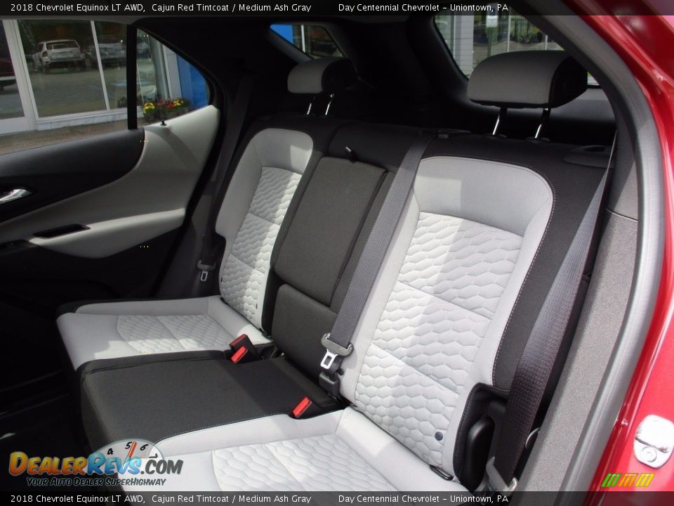 2018 Chevrolet Equinox LT AWD Cajun Red Tintcoat / Medium Ash Gray Photo #14
