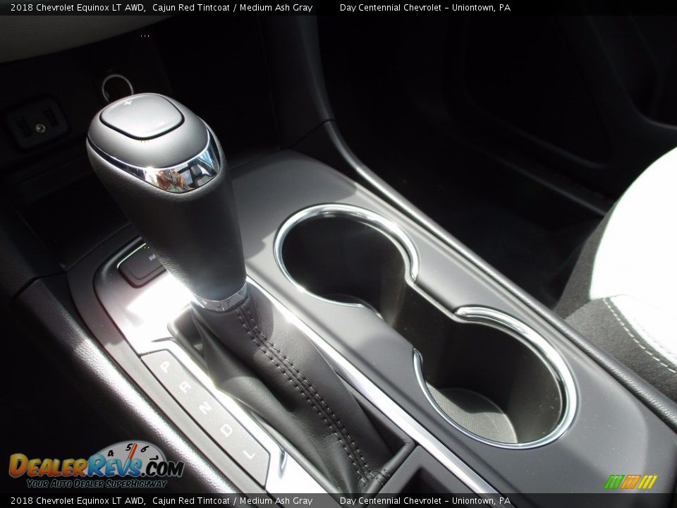 2018 Chevrolet Equinox LT AWD Cajun Red Tintcoat / Medium Ash Gray Photo #17