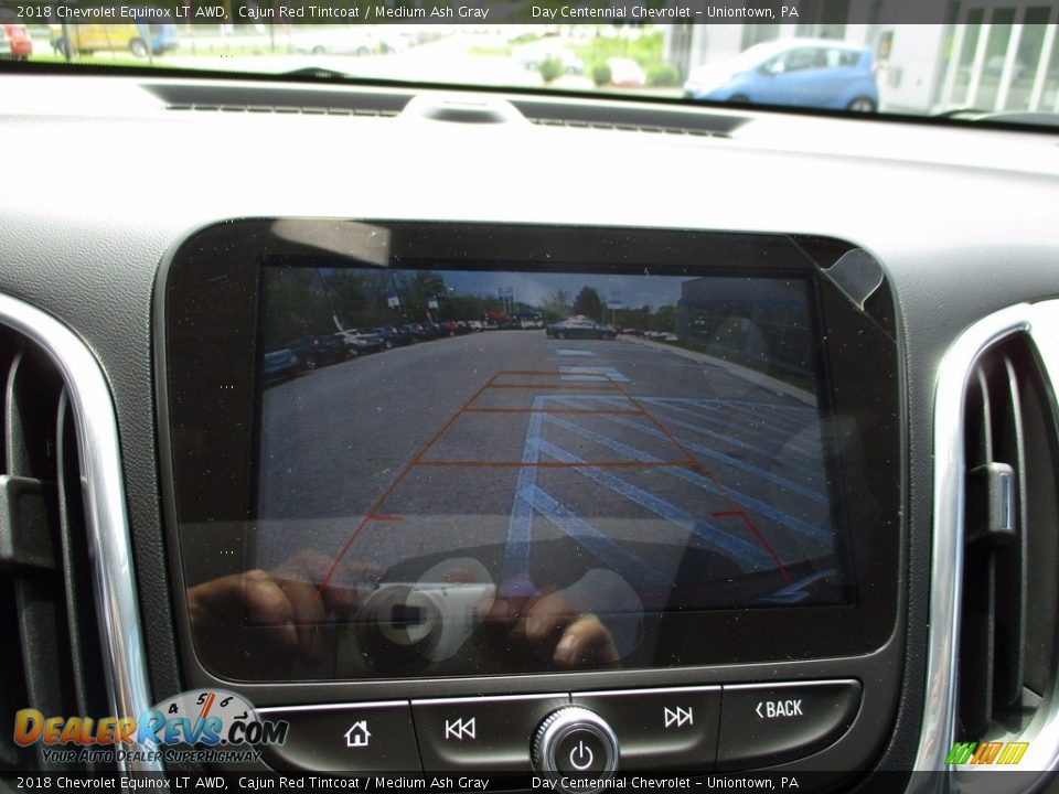 2018 Chevrolet Equinox LT AWD Cajun Red Tintcoat / Medium Ash Gray Photo #18