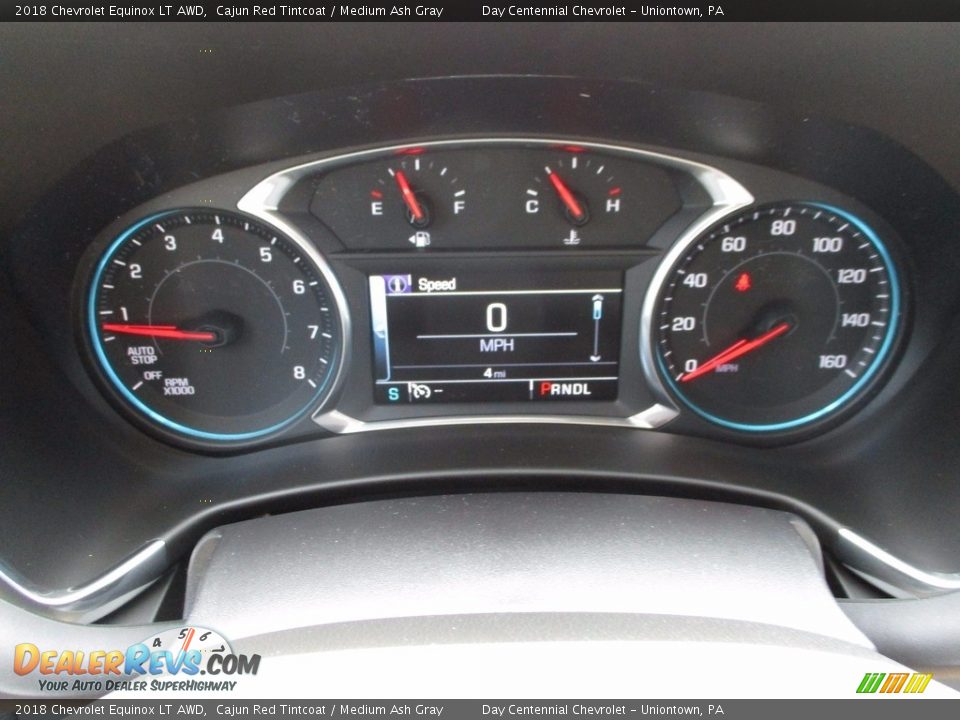 2018 Chevrolet Equinox LT AWD Cajun Red Tintcoat / Medium Ash Gray Photo #20