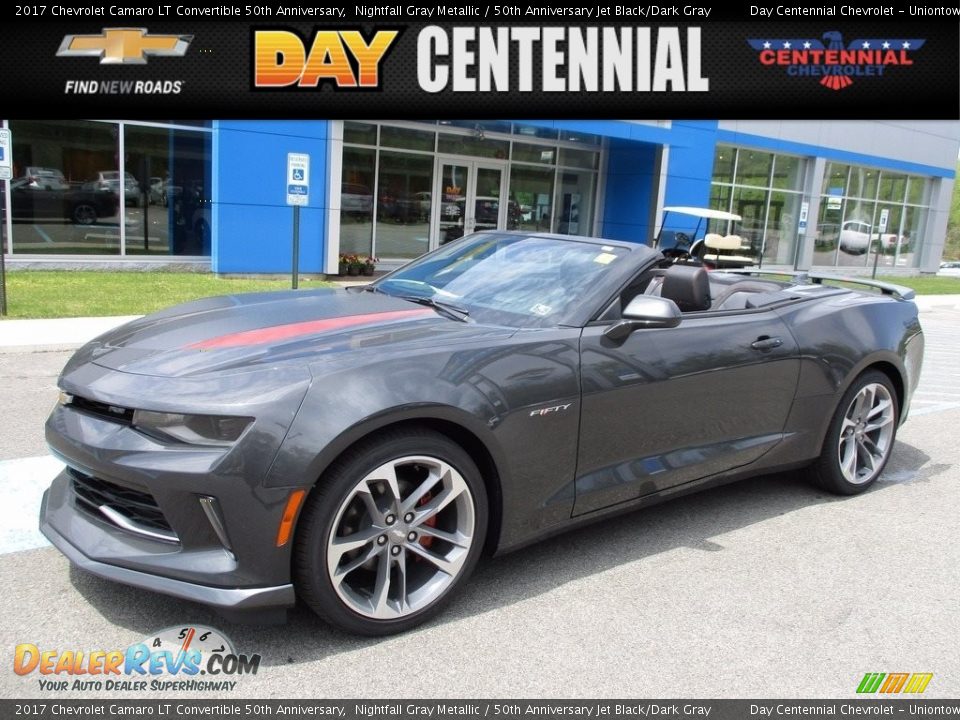 2017 Chevrolet Camaro LT Convertible 50th Anniversary Nightfall Gray Metallic / 50th Anniversary Jet Black/Dark Gray Photo #1