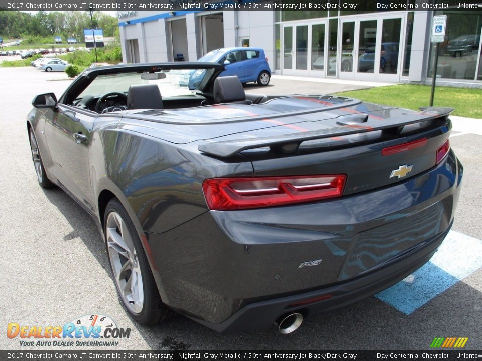 2017 Chevrolet Camaro LT Convertible 50th Anniversary Nightfall Gray Metallic / 50th Anniversary Jet Black/Dark Gray Photo #3