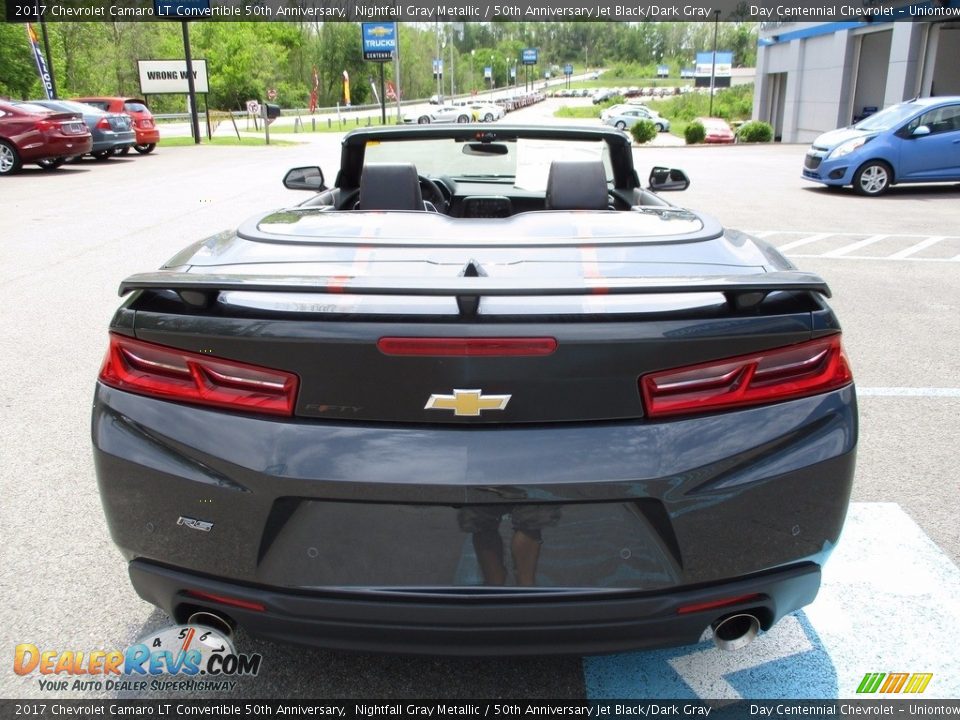 2017 Chevrolet Camaro LT Convertible 50th Anniversary Nightfall Gray Metallic / 50th Anniversary Jet Black/Dark Gray Photo #4