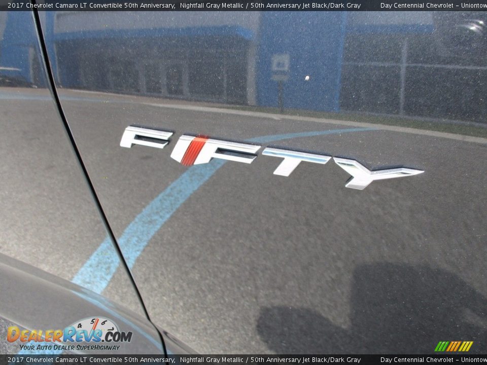 2017 Chevrolet Camaro LT Convertible 50th Anniversary Nightfall Gray Metallic / 50th Anniversary Jet Black/Dark Gray Photo #7