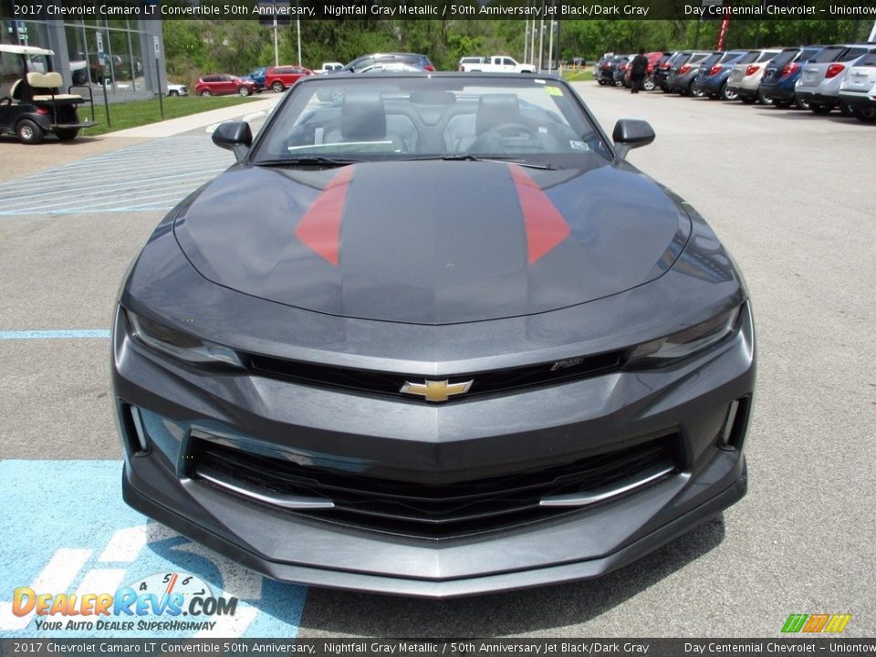 2017 Chevrolet Camaro LT Convertible 50th Anniversary Nightfall Gray Metallic / 50th Anniversary Jet Black/Dark Gray Photo #9