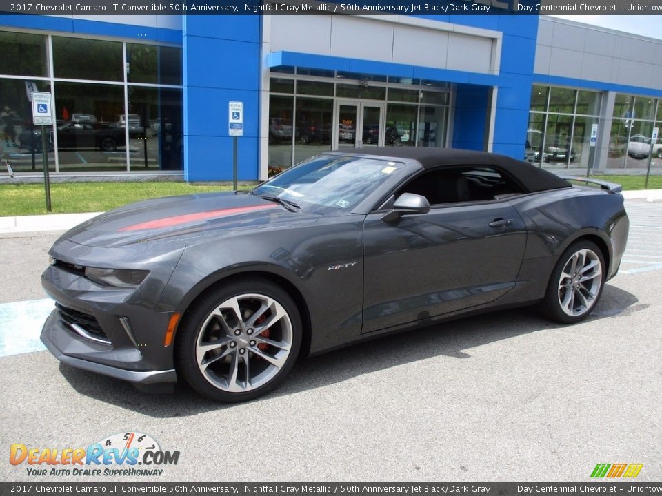 Nightfall Gray Metallic 2017 Chevrolet Camaro LT Convertible 50th Anniversary Photo #11