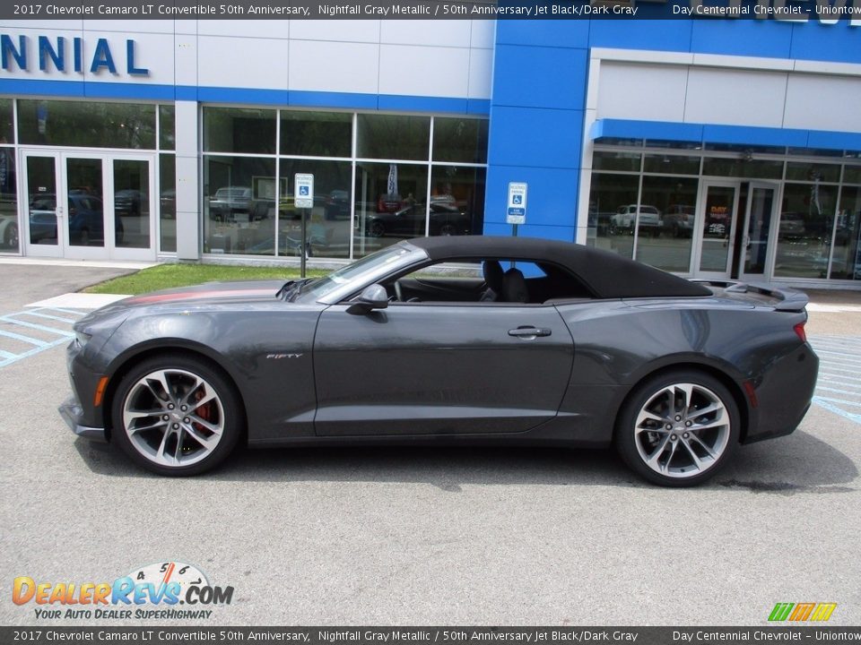 2017 Chevrolet Camaro LT Convertible 50th Anniversary Nightfall Gray Metallic / 50th Anniversary Jet Black/Dark Gray Photo #12