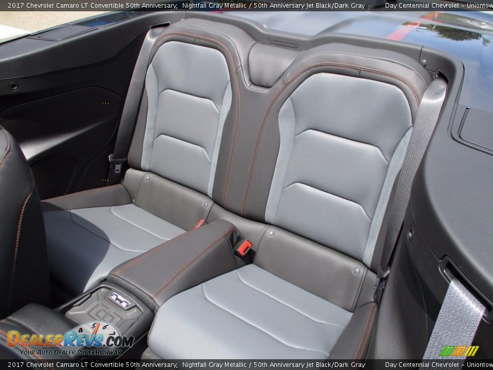 Rear Seat of 2017 Chevrolet Camaro LT Convertible 50th Anniversary Photo #14