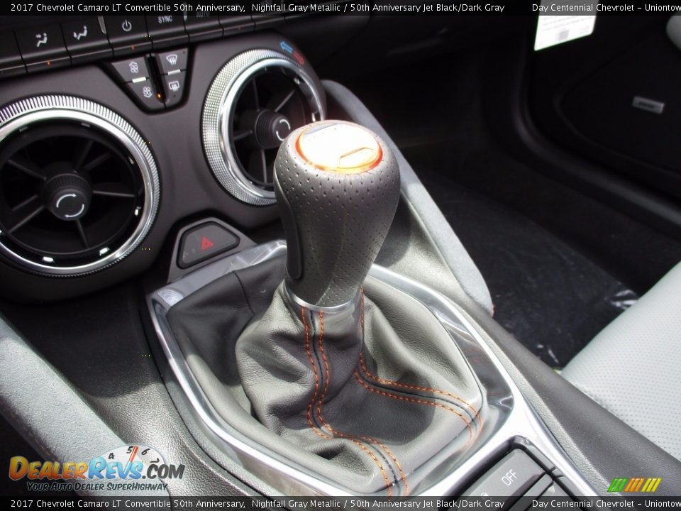 2017 Chevrolet Camaro LT Convertible 50th Anniversary Shifter Photo #16
