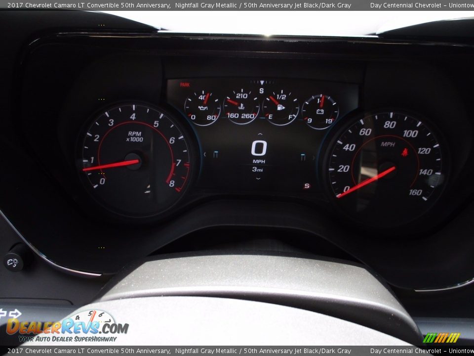 2017 Chevrolet Camaro LT Convertible 50th Anniversary Nightfall Gray Metallic / 50th Anniversary Jet Black/Dark Gray Photo #20