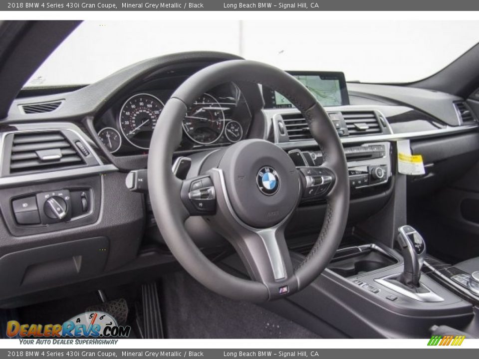 2018 BMW 4 Series 430i Gran Coupe Mineral Grey Metallic / Black Photo #5