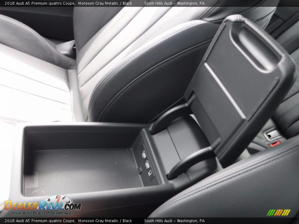 2018 Audi A5 Premium quattro Coupe Monsoon Gray Metallic / Black Photo #31