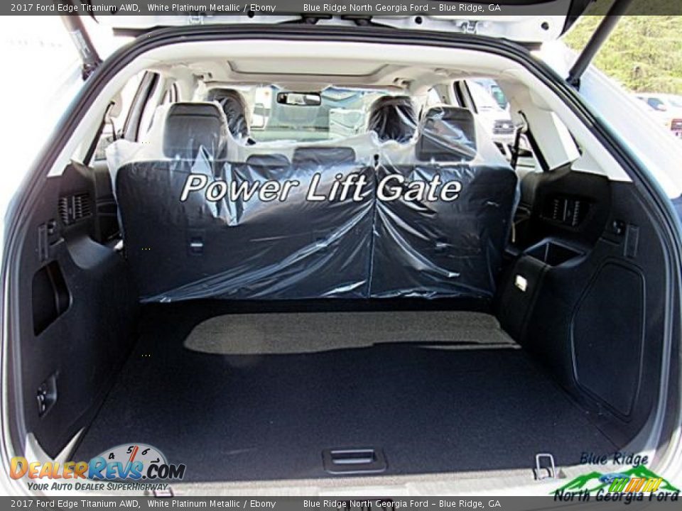 2017 Ford Edge Titanium AWD White Platinum Metallic / Ebony Photo #15