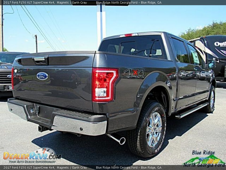 2017 Ford F150 XLT SuperCrew 4x4 Magnetic / Earth Gray Photo #5
