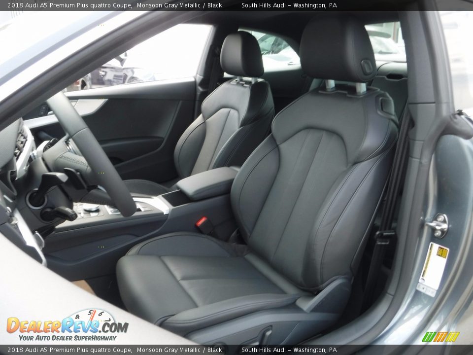 Front Seat of 2018 Audi A5 Premium Plus quattro Coupe Photo #19