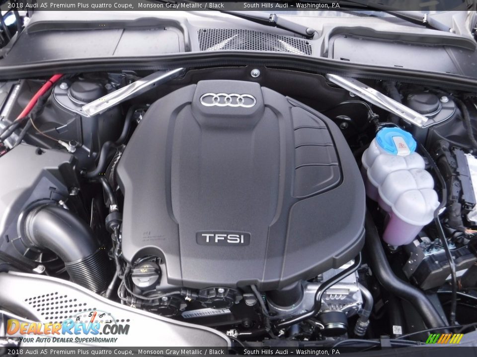 2018 Audi A5 Premium Plus quattro Coupe 2.0 Liter Turbocharged TFSI DOHC 16-Valve VVT 4 Cylinder Engine Photo #21