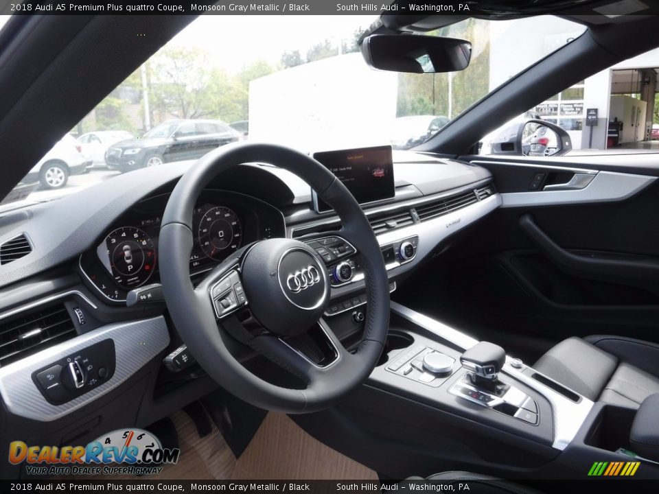 Dashboard of 2018 Audi A5 Premium Plus quattro Coupe Photo #23