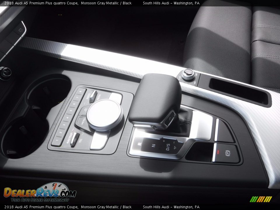 2018 Audi A5 Premium Plus quattro Coupe Monsoon Gray Metallic / Black Photo #27