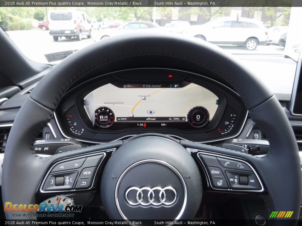 Navigation of 2018 Audi A5 Premium Plus quattro Coupe Photo #28
