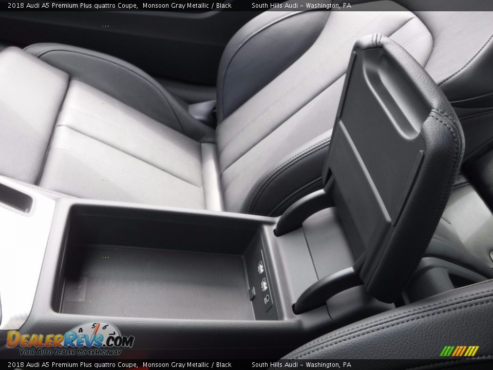 2018 Audi A5 Premium Plus quattro Coupe Monsoon Gray Metallic / Black Photo #33