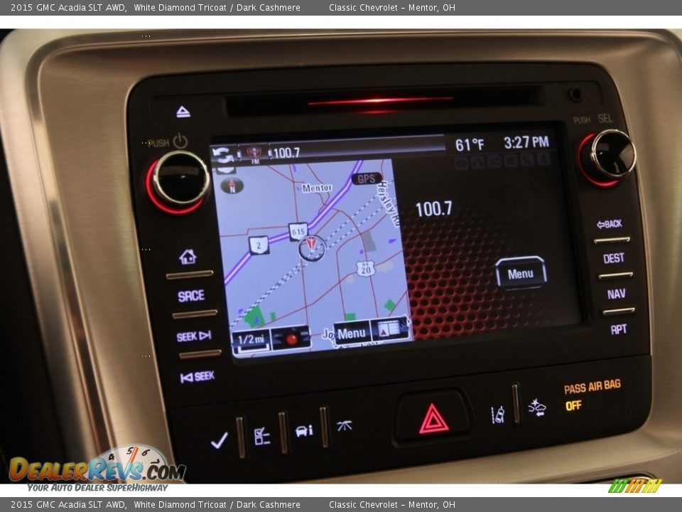 Navigation of 2015 GMC Acadia SLT AWD Photo #9