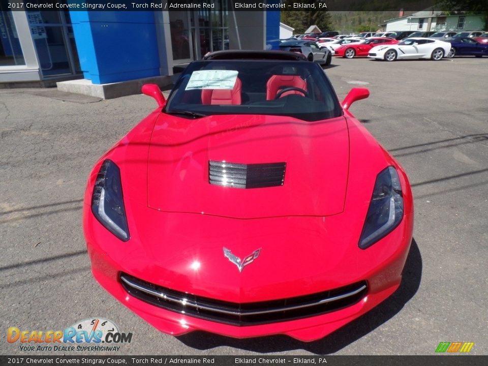 2017 Chevrolet Corvette Stingray Coupe Torch Red / Adrenaline Red Photo #2