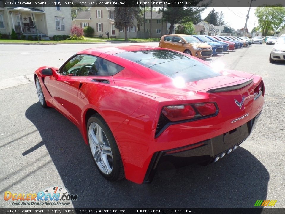 2017 Chevrolet Corvette Stingray Coupe Torch Red / Adrenaline Red Photo #8