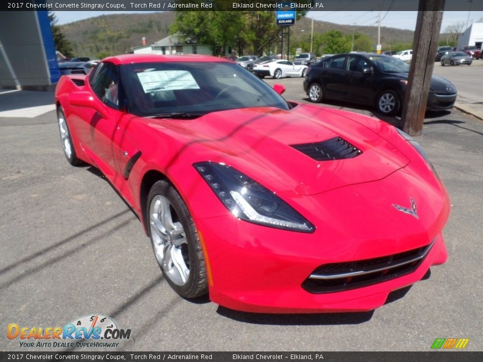 2017 Chevrolet Corvette Stingray Coupe Torch Red / Adrenaline Red Photo #10