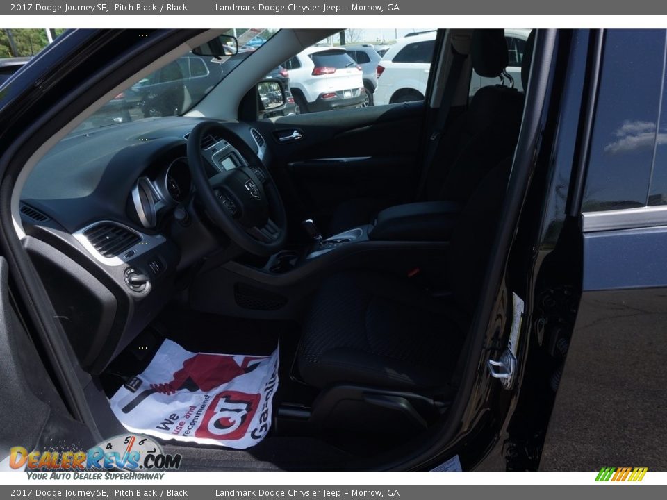 2017 Dodge Journey SE Pitch Black / Black Photo #6
